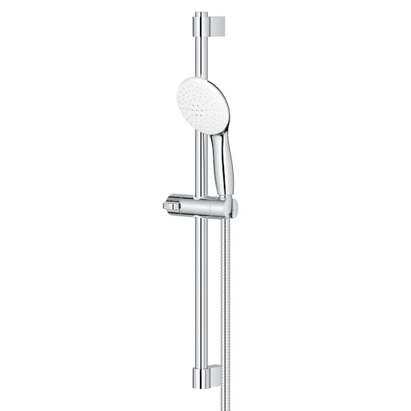 Grohe Tempesta Round 110 24In Shower Rail Set, 2-Spray In Chrome 26077002 - main